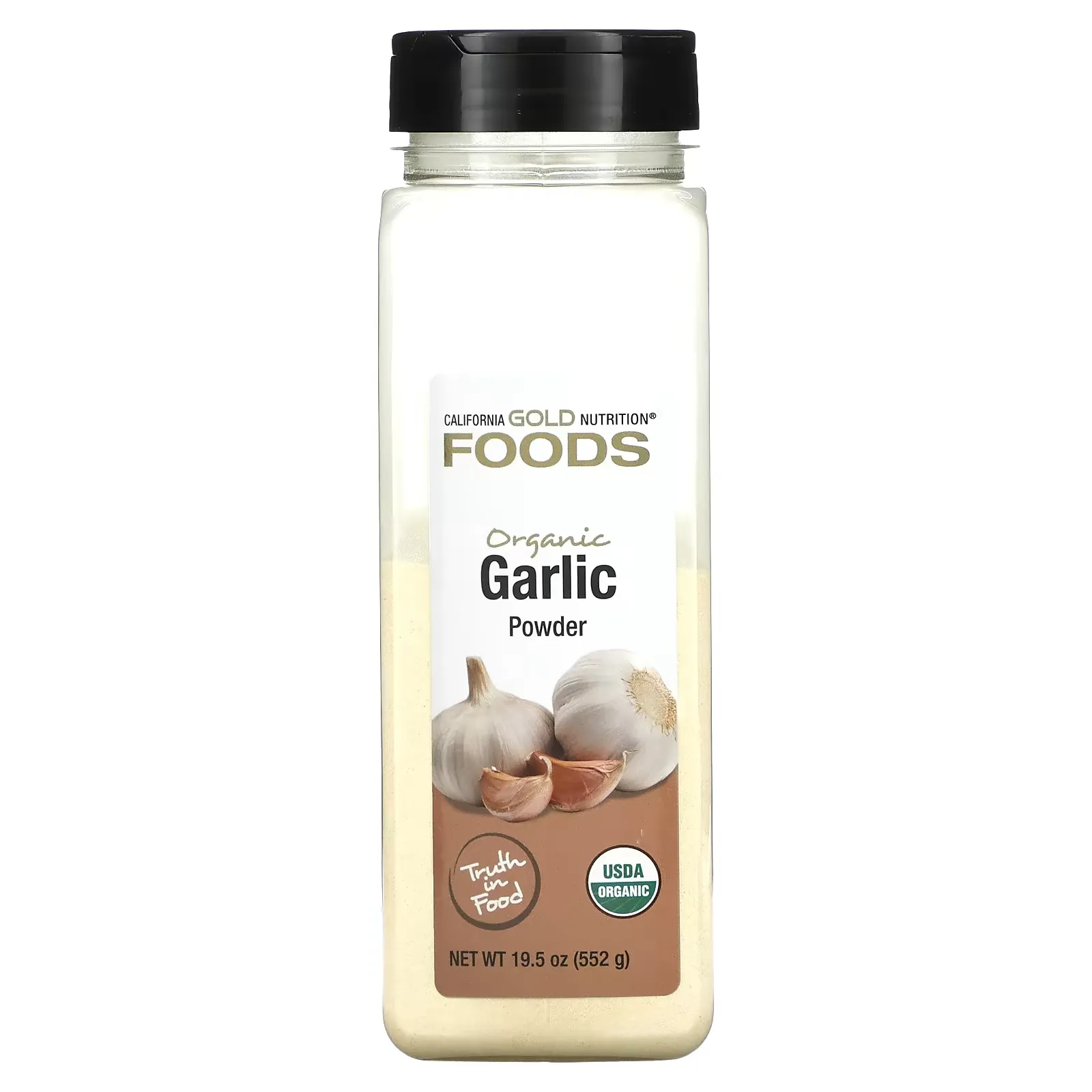 FOODS - Organic Garlic Powder, 19.5 oz (552 g)