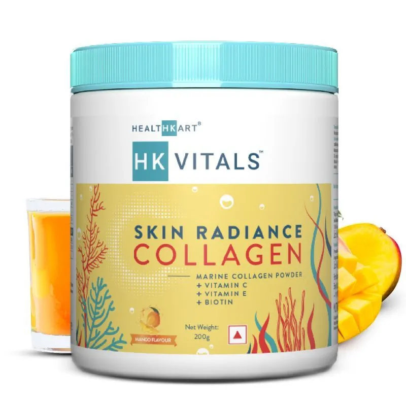 HealthKart Hk Vitals Skin Radiance Collagen Supplement With Biotin - Mango