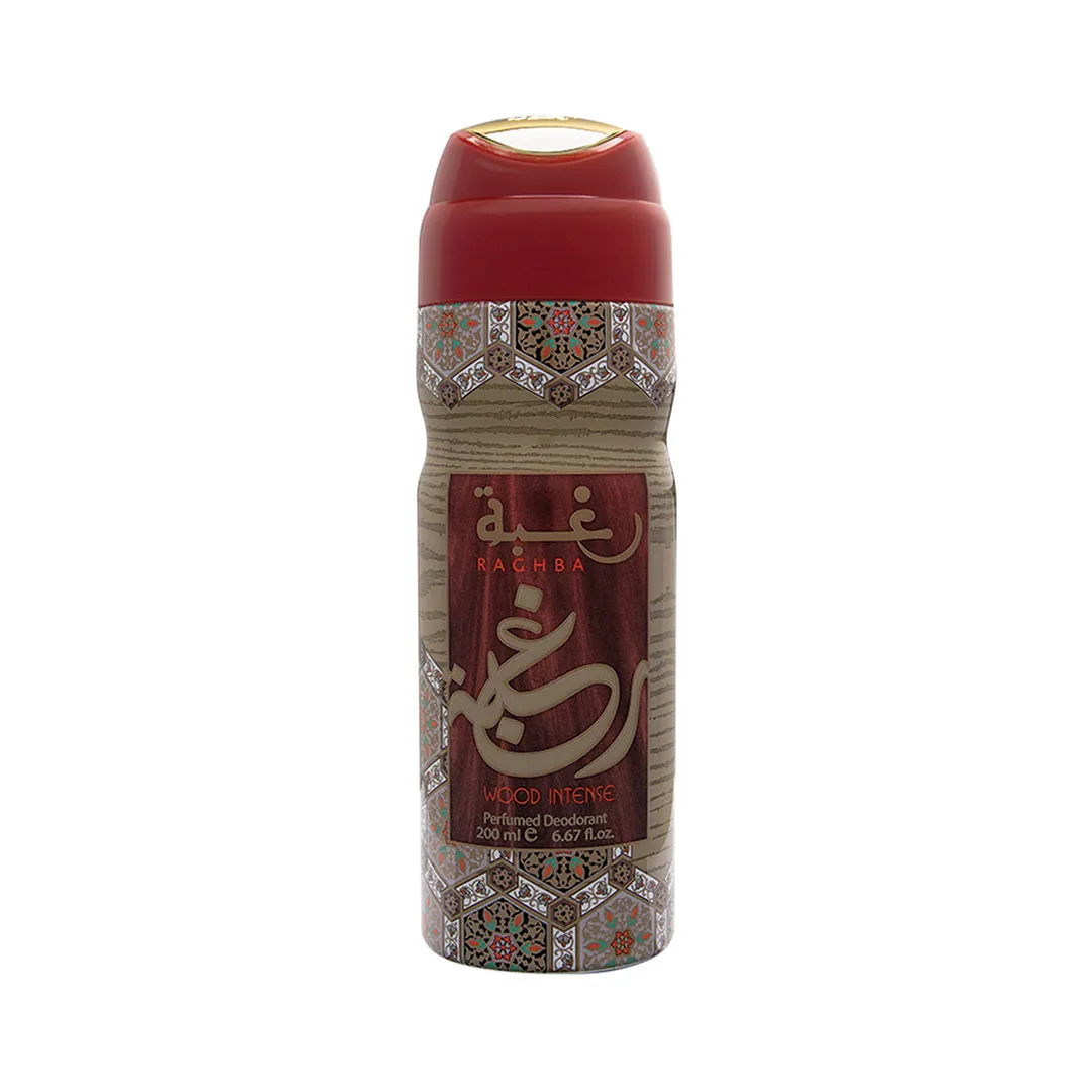 Lattafa Raghba Wood Intense Deodorant