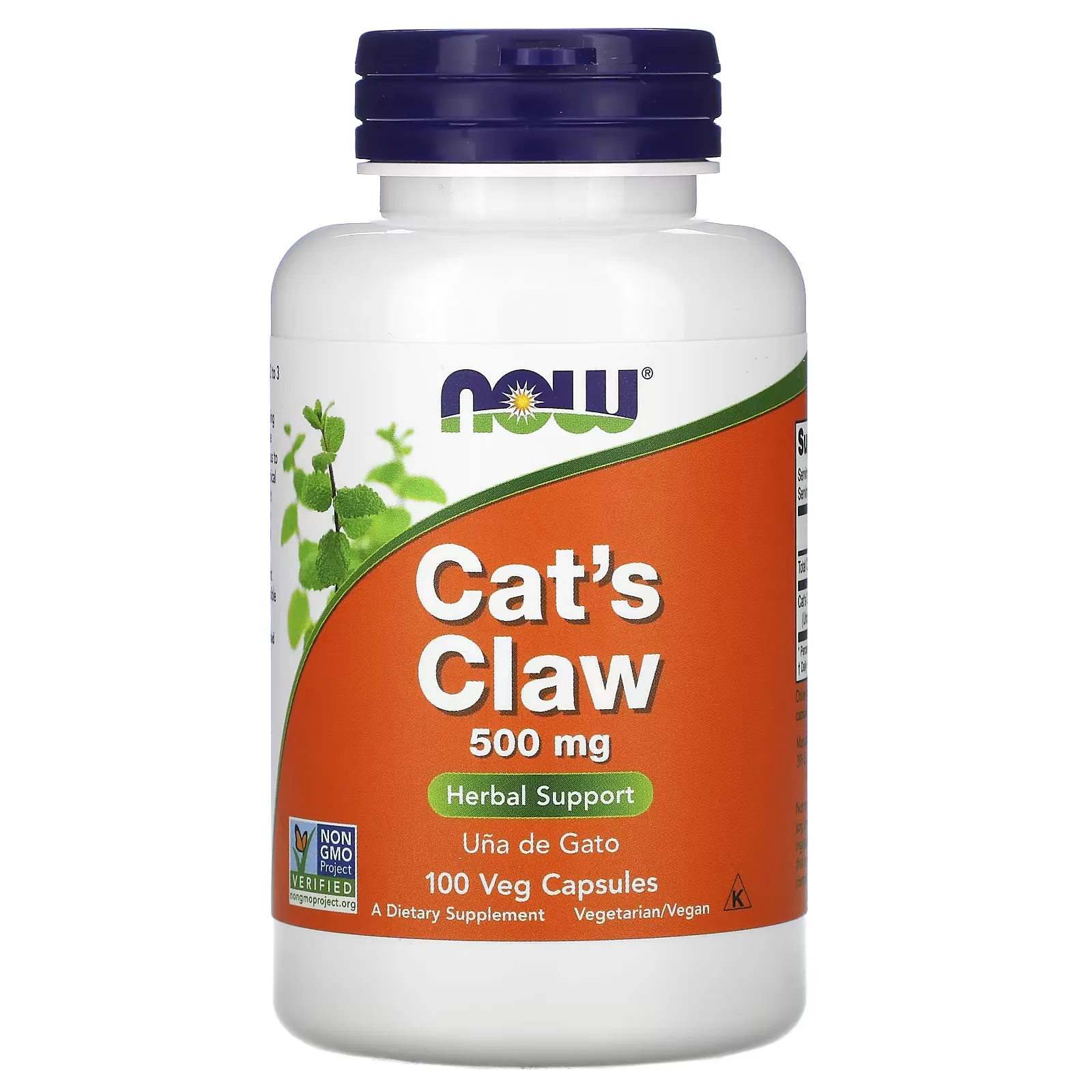 Cat's Claw, 500 mg, 100 Veg Capsules