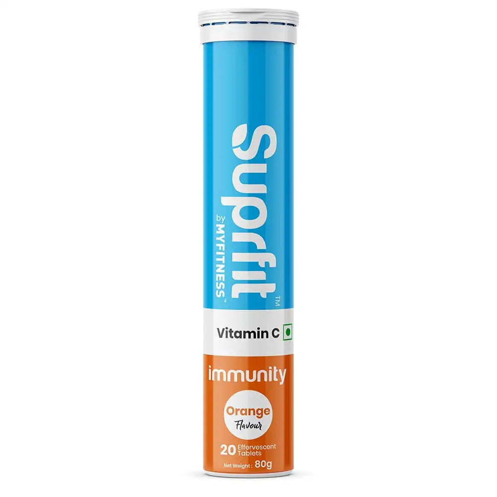 Suprfit Vitamin C Immunity,  20 tablet(s)  Orange