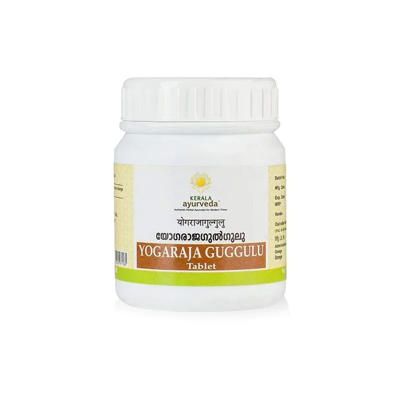 Kerala Ayurveda Yogaraja Gulgulu Tablet