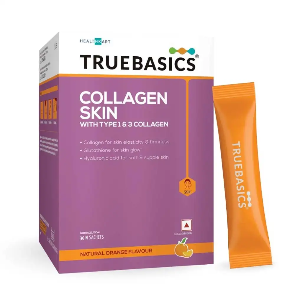 TrueBasics Collagen Skin,  30 Piece(s)/Pack  Orange