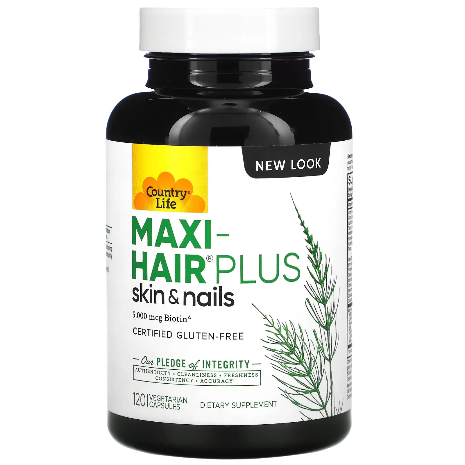 Maxi-Hair Plus, 5,000 mcg, 120 Vegetarian Capsules