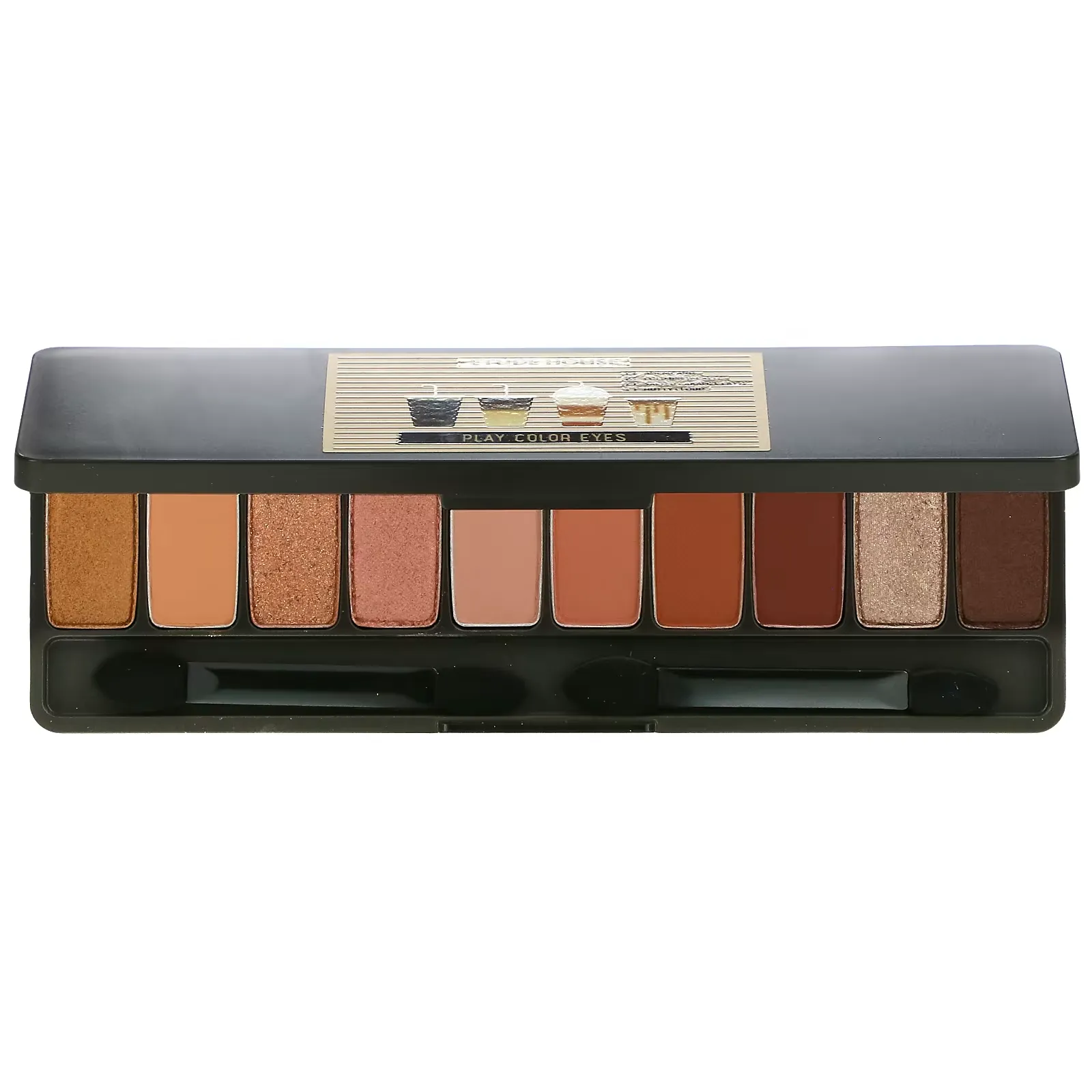 Play Color Eyes, 10-Color Eye Shadow Palette, Caffeine Holic, 0.02 oz (0.8 g) Each