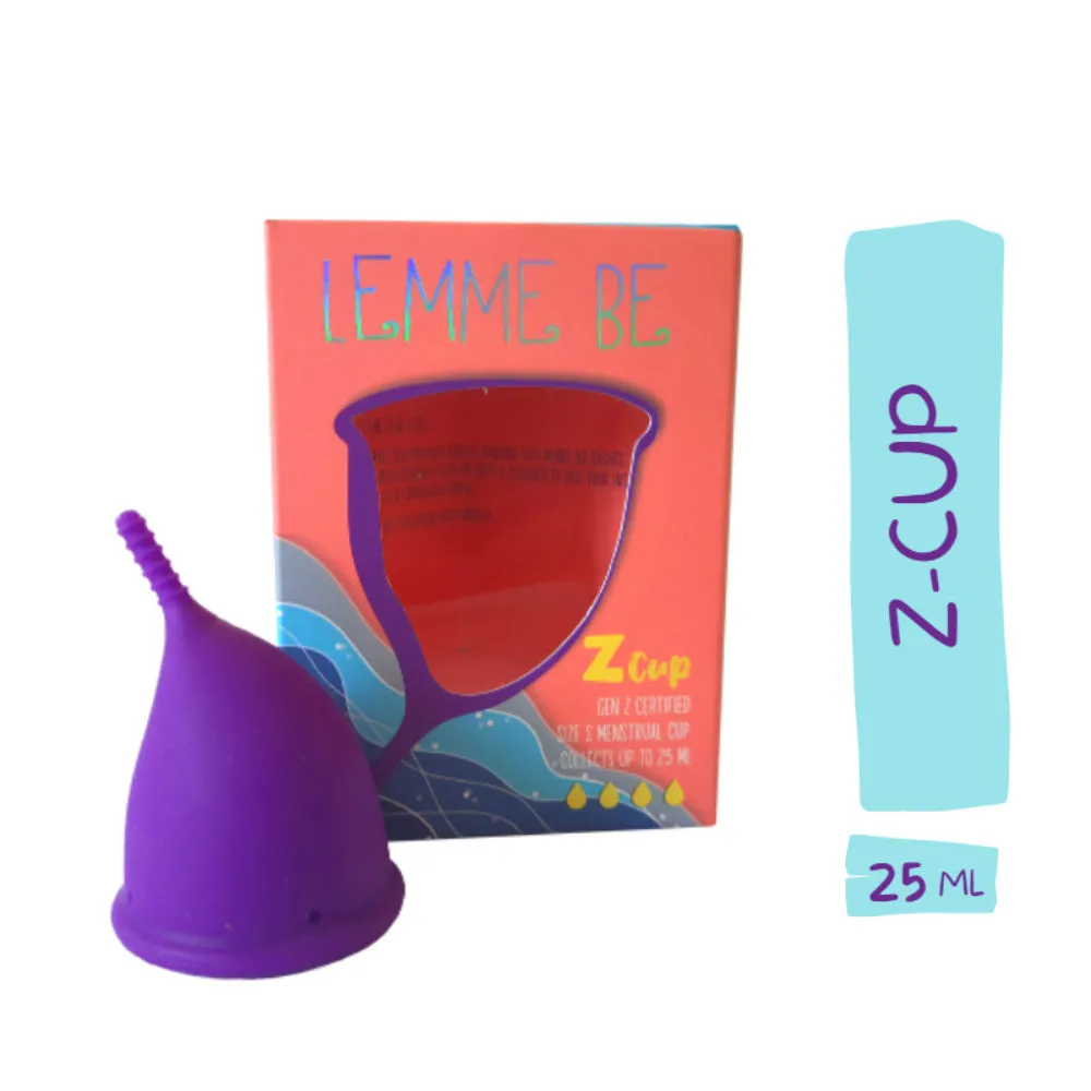 Lemme Be Reusable Menstrual Cup With Pouch - M Size