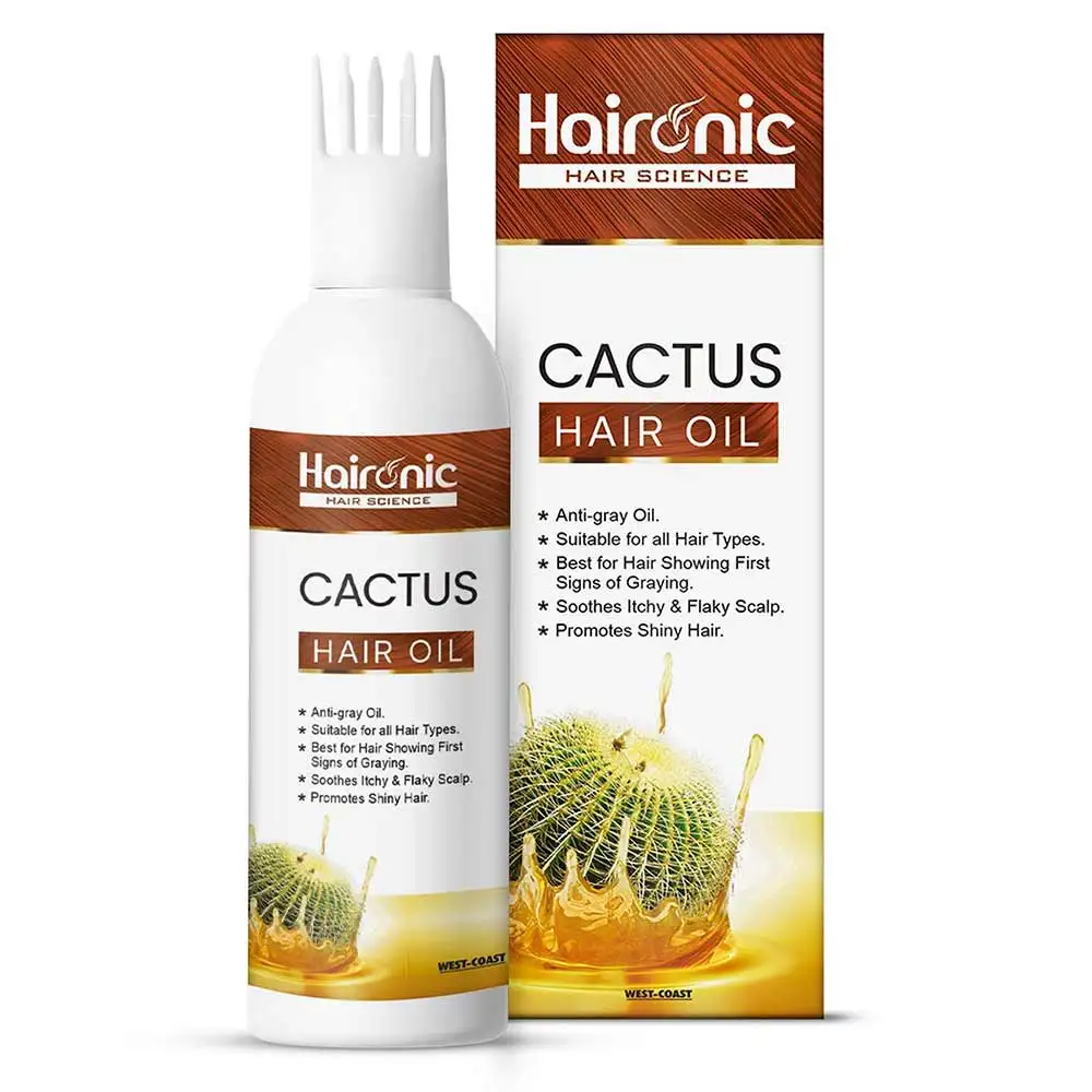 Haironic Cactus Hair Oil,  100 ml  for All Hair Types