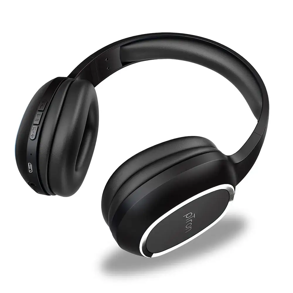 Ptron Studio Over-Ear Wireless Headphones,  Black