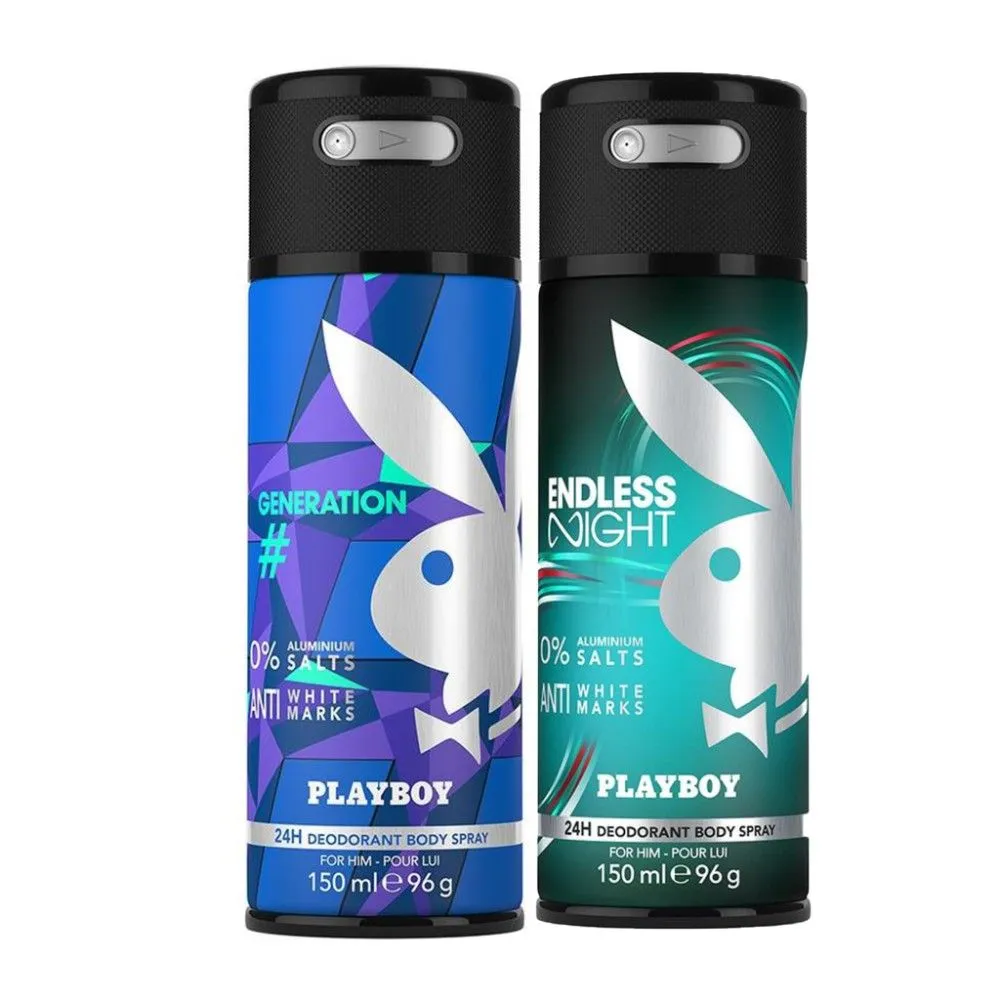 Playboy Generation Man + Endless Night Deo Combo Set