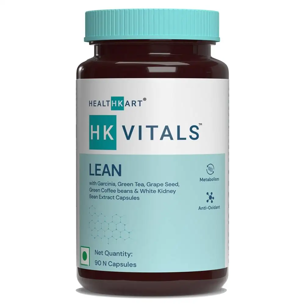 Healt HK Vitals Lean with Garcinia and Green Coffee Bean Extract,  90 capsules  Unflavoured