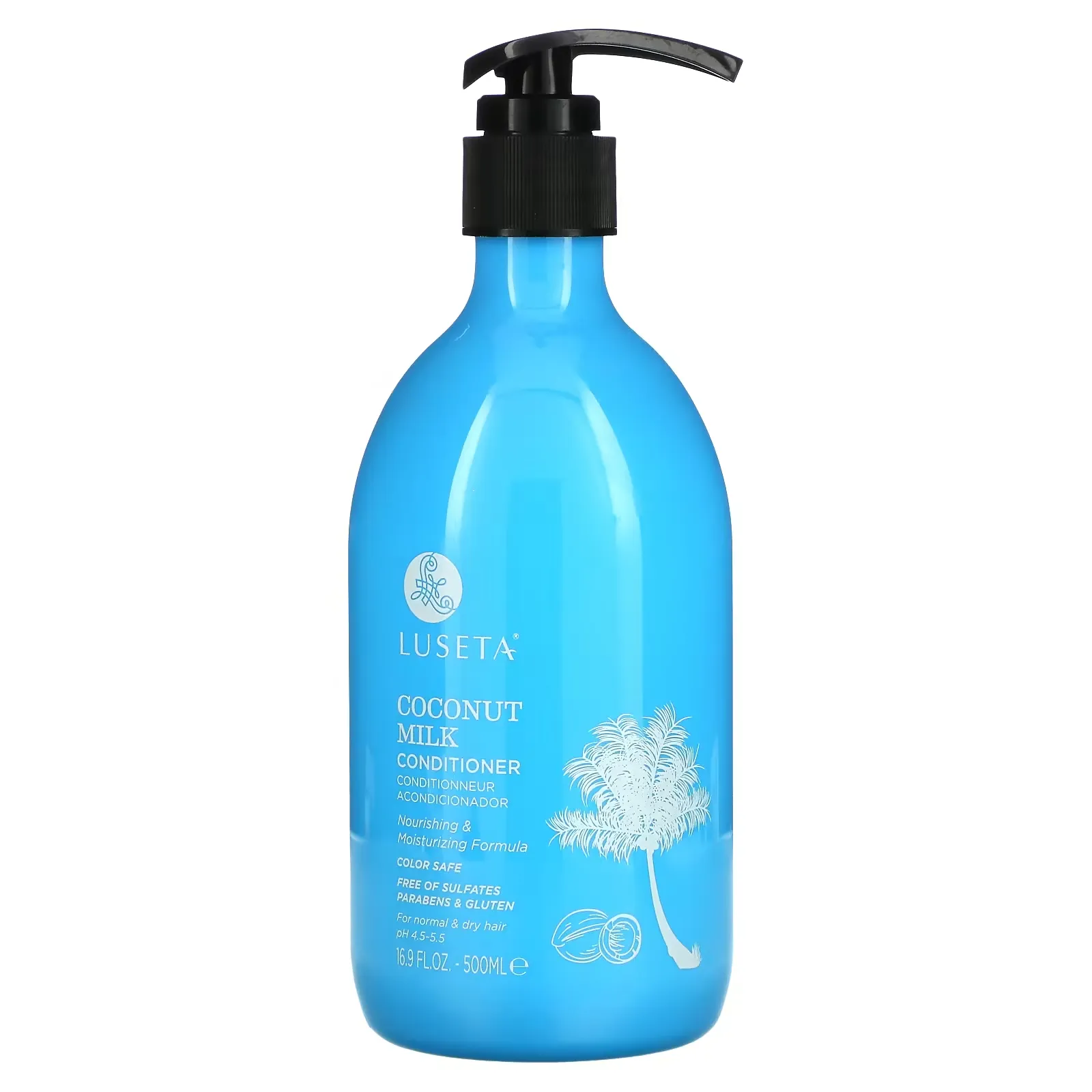 Conditioner, For Normal & Dry Hair, Coconut Milk, 16.9 fl oz (500 ml)