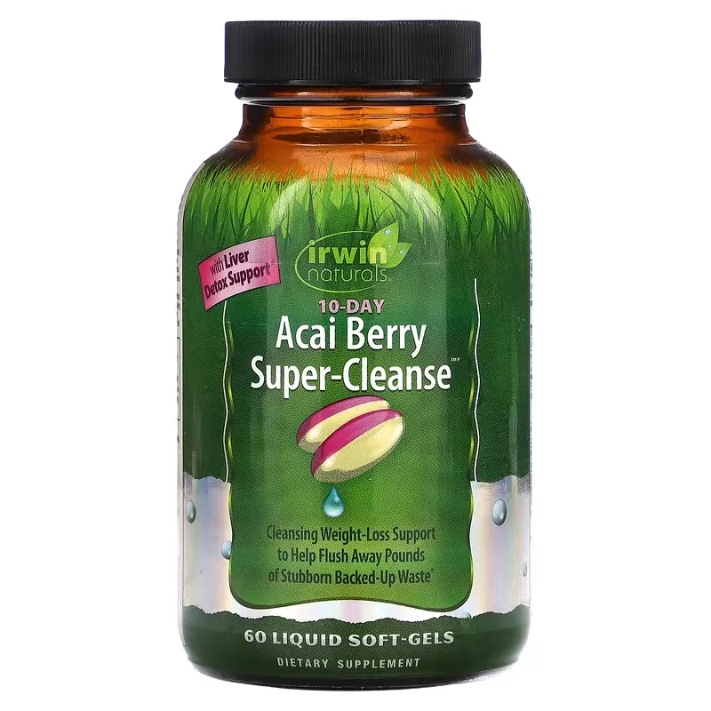 Acai Berry Super-Cleanse, 60 Liquid Soft-Gels