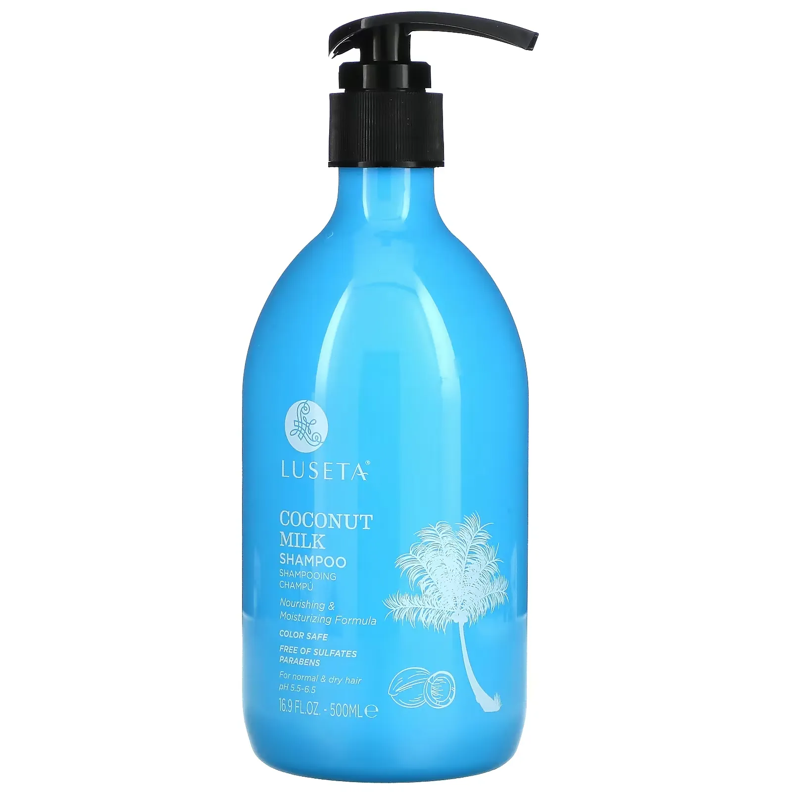 Shampoo, Coconut Milk, 16.9 fl oz (500 ml)