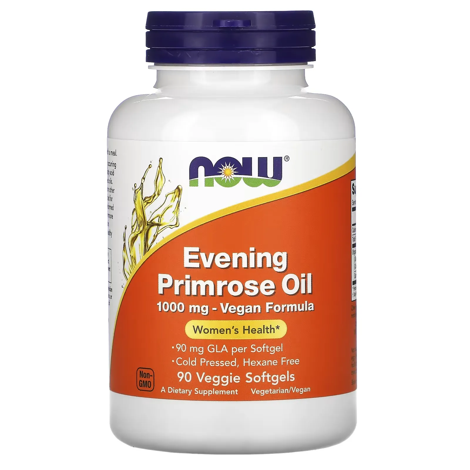 Evening Primrose Oil, 1,000 mg, 90 Veggie Softgels