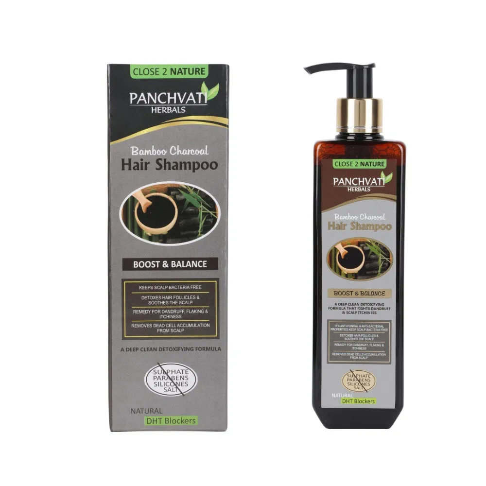 Panchvati Herbals Bamboo Charcoal Shampoo