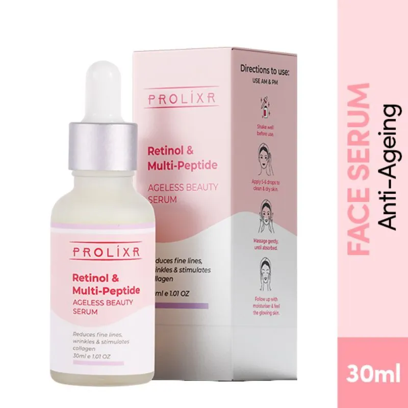 Prolixr Retinol & Multi-Peptide Anti-ageing Serum Mini