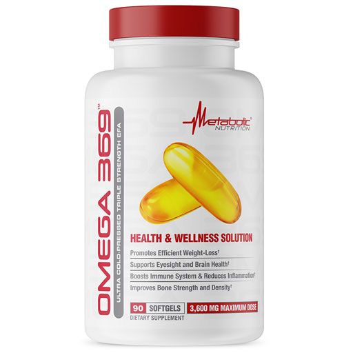 Metabolic Nutrition Omega 369 - 90 Softgels