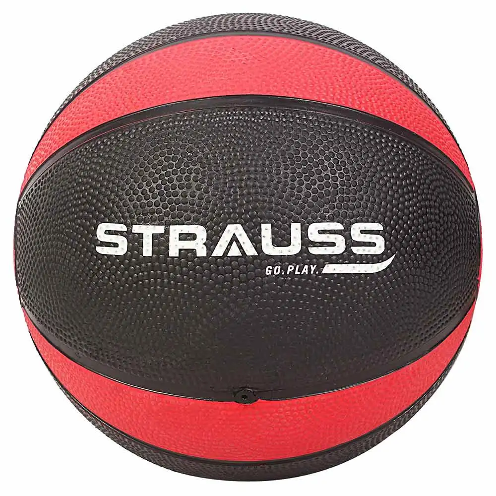 Strauss Medicine Weight Training Ball,  Red  3 Kg