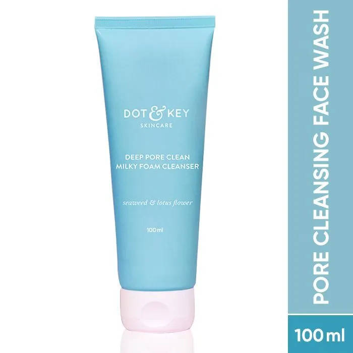 Dot & Key Deep Pore Clean Milky Foam Cleanser