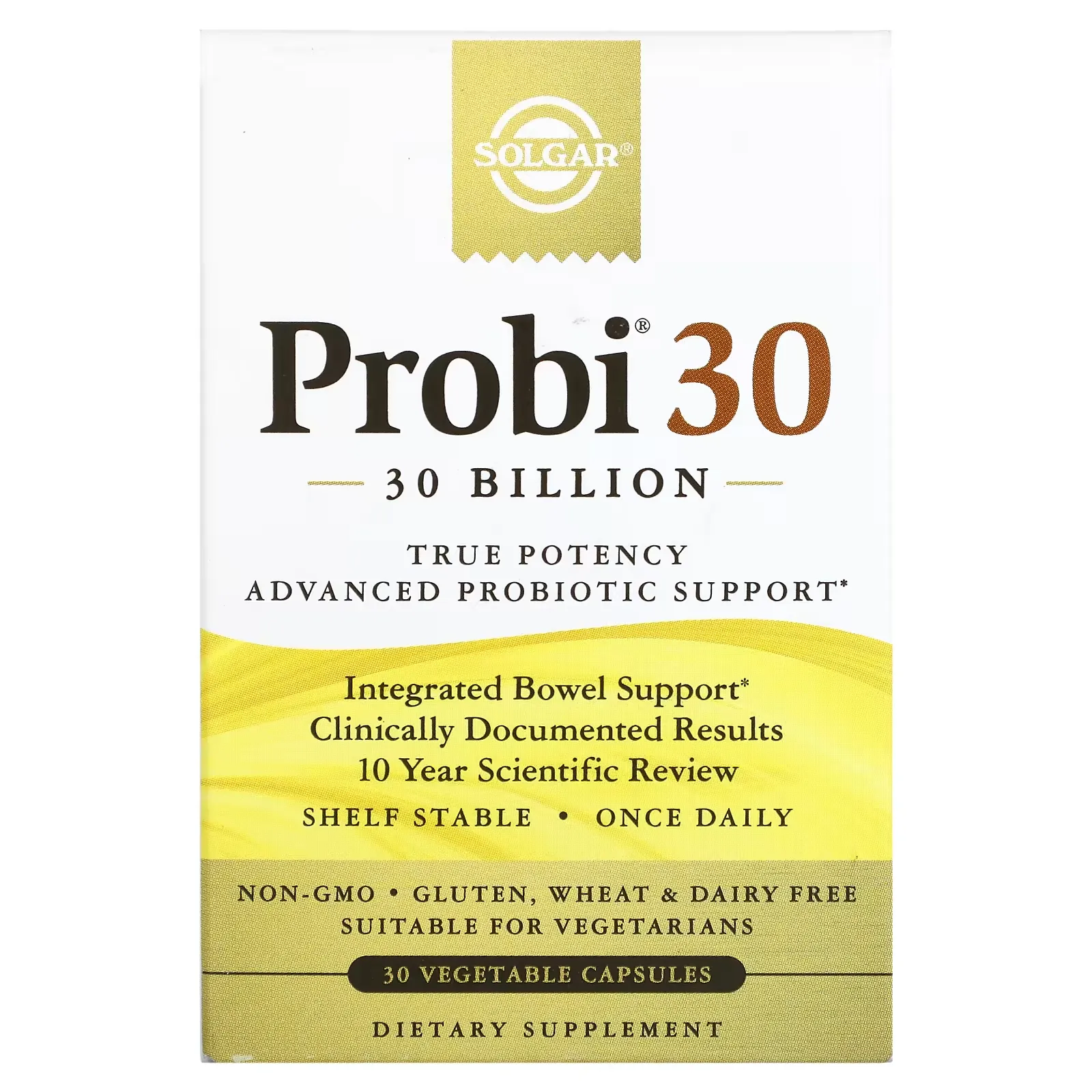 Probi 30, 30 Billion, 30 Vegetable Capsules