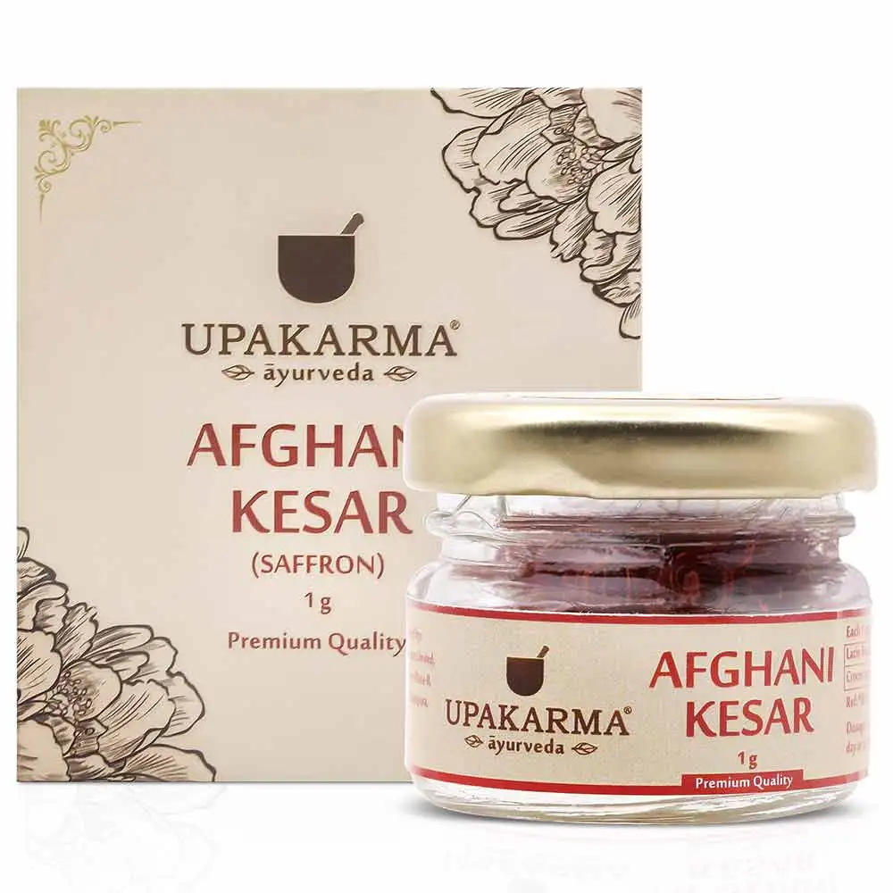 Upakarma Ayurveda Afghani Kesar,  Natural  1 g