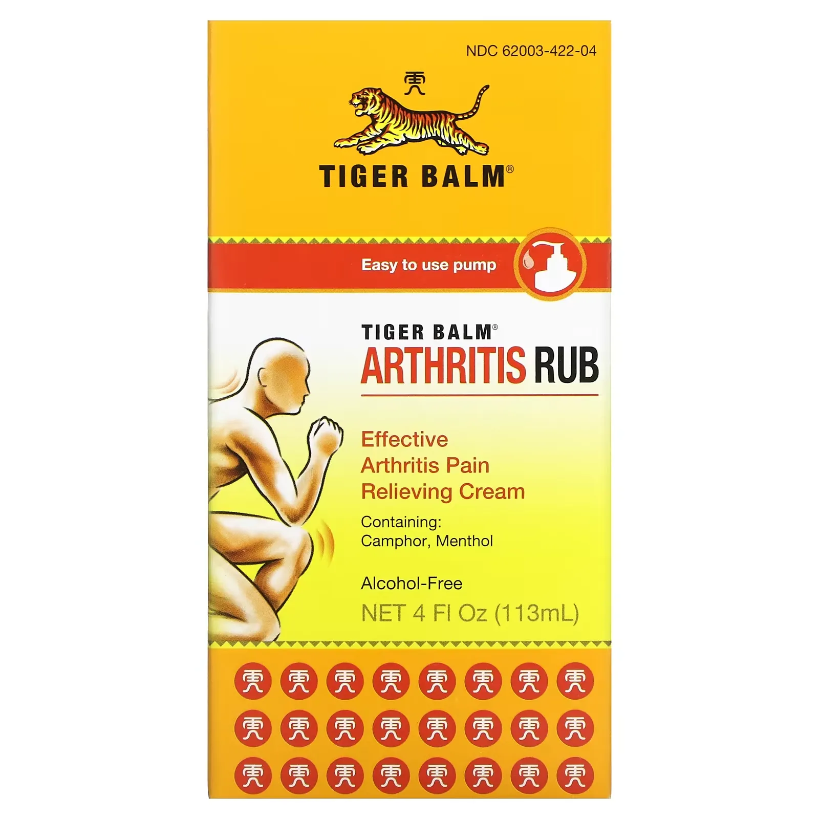 Arthritis Rub, Alcohol-Free, 4 fl oz (113 ml)