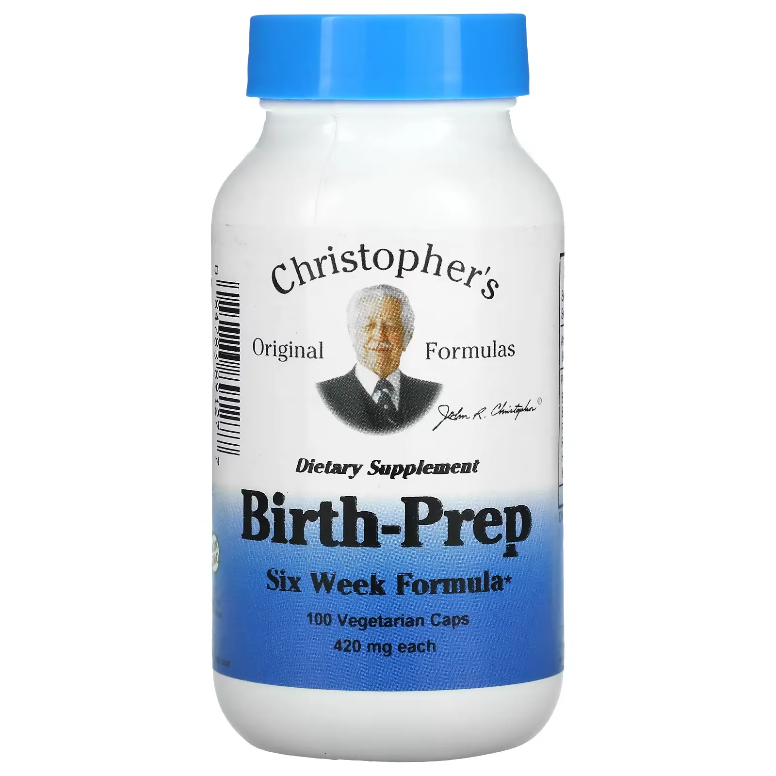 Birth-Prep, Six Week Formula, 420 mg, 100 Vegetarian Caps