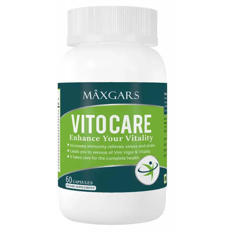 Maxgars Vitocare,  60 capsules