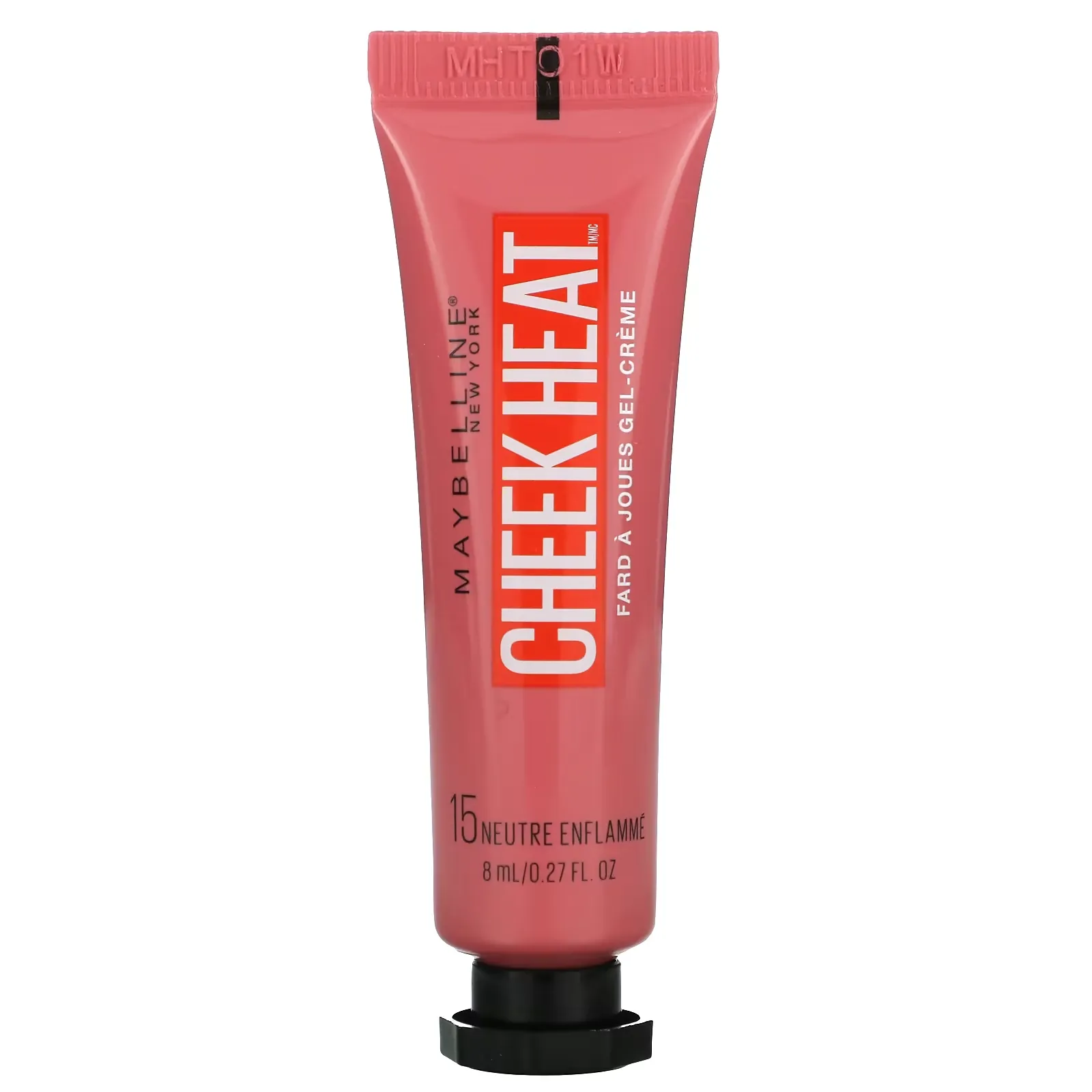 Cheek Heat, Gel-Cream Brush, Nude Burn, 0.27 fl oz (8 ml)