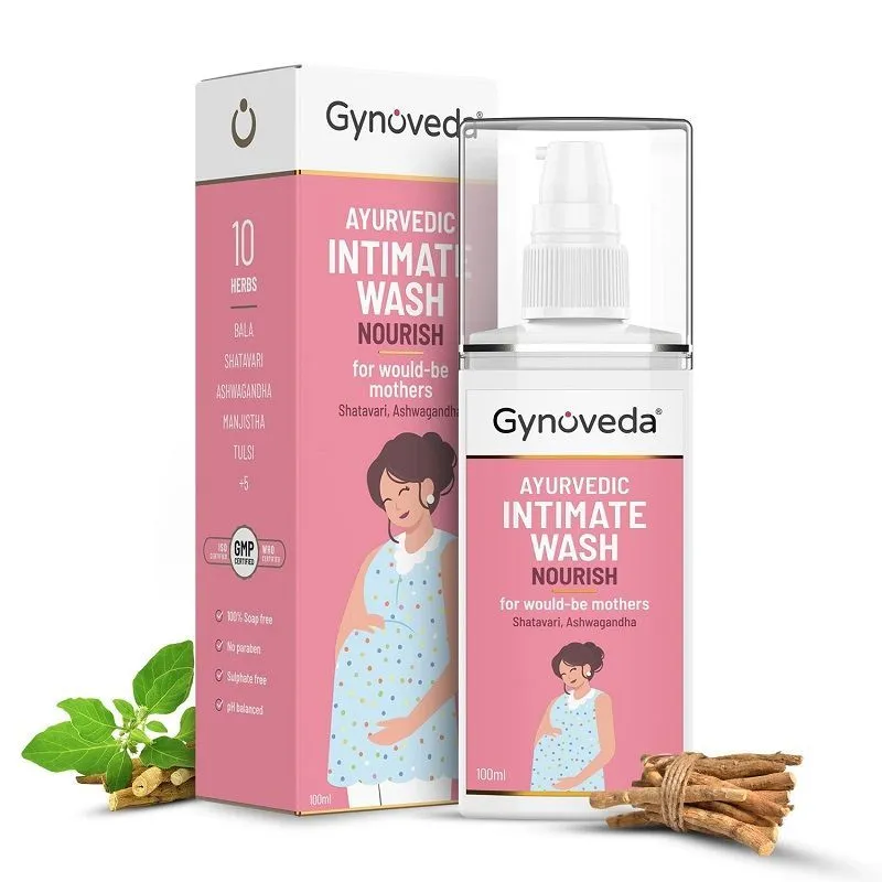 Gynoveda Ayurvedic Intimate Wash Nourish For Pregnant Women