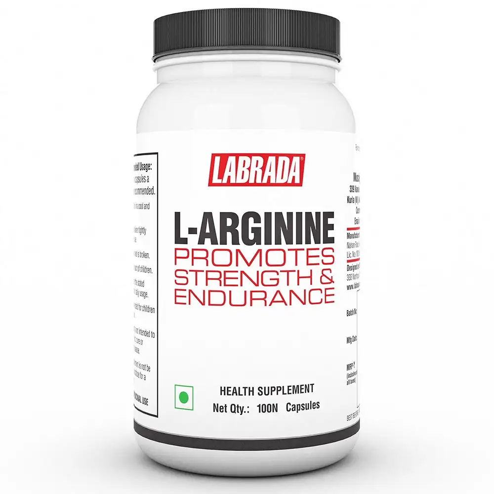 Labrada L Arginine 500mg,  100 capsules