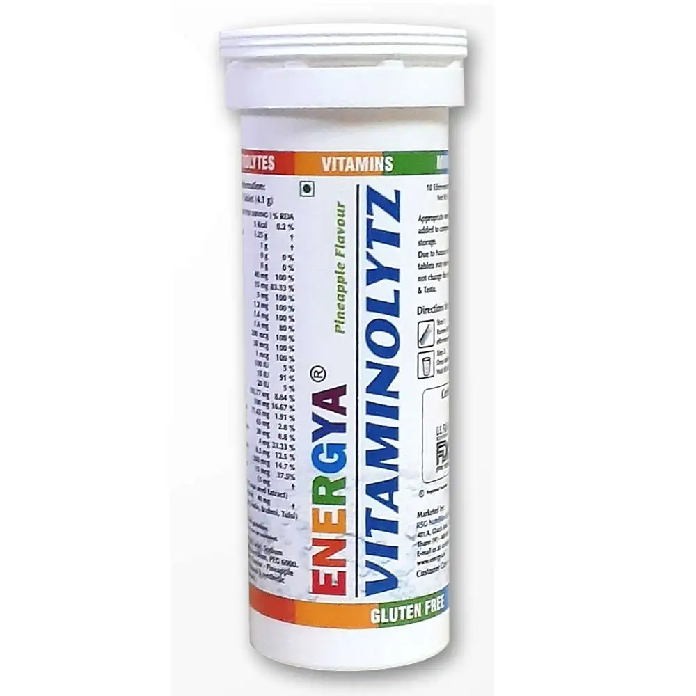 Energya Vitaminolytz,  10 tablet(s)  Pineapple