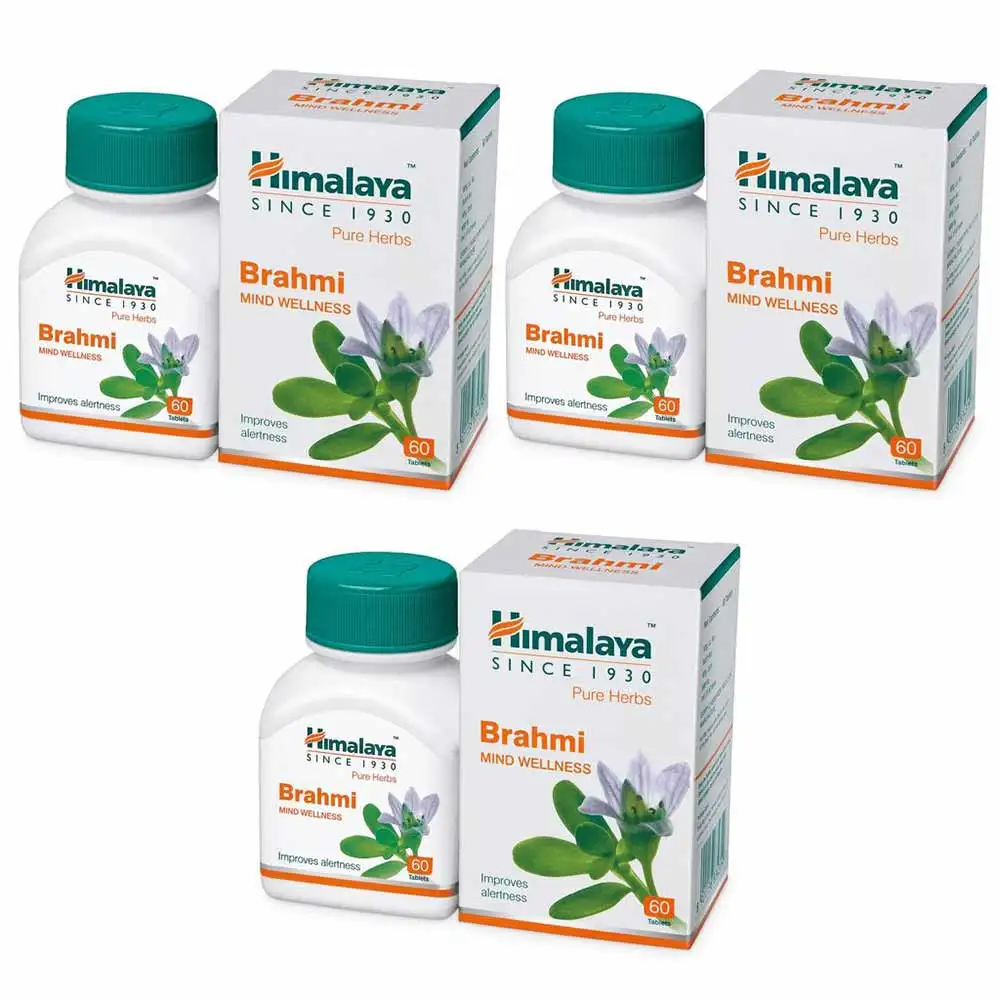 Himalaya Brahmi (Pack of 3),  60 tablet(s)