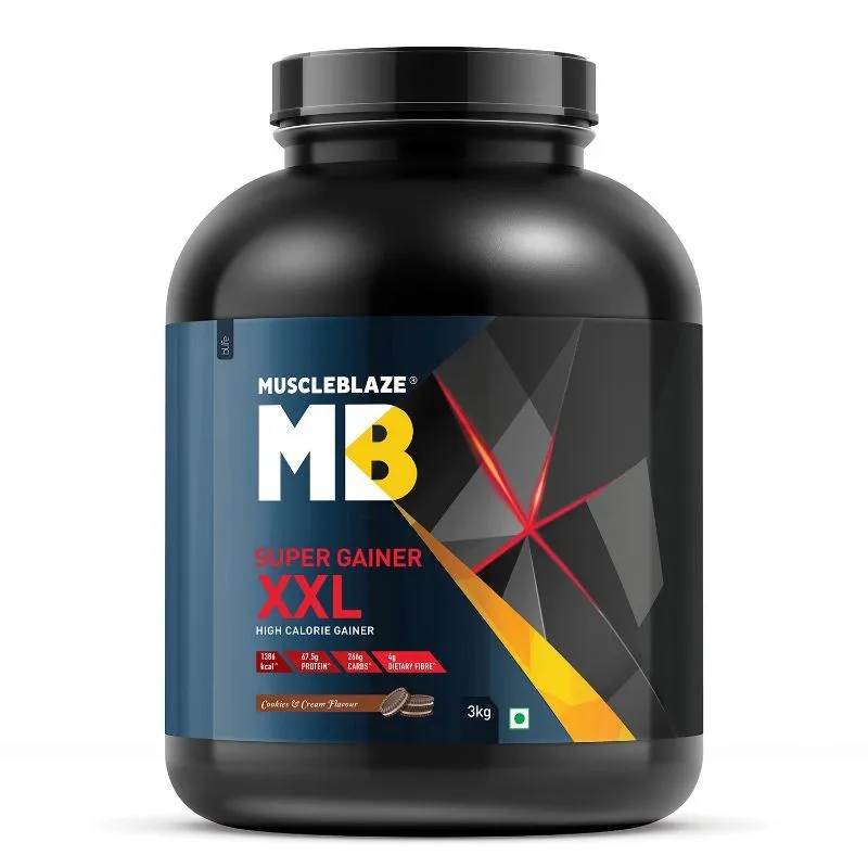 MuscleBlaze Super Gainer XXL - Cookies & Cream