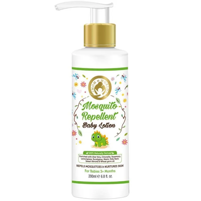 Mom & World Baby Mosquito Repellent Baby Lotion 200ml