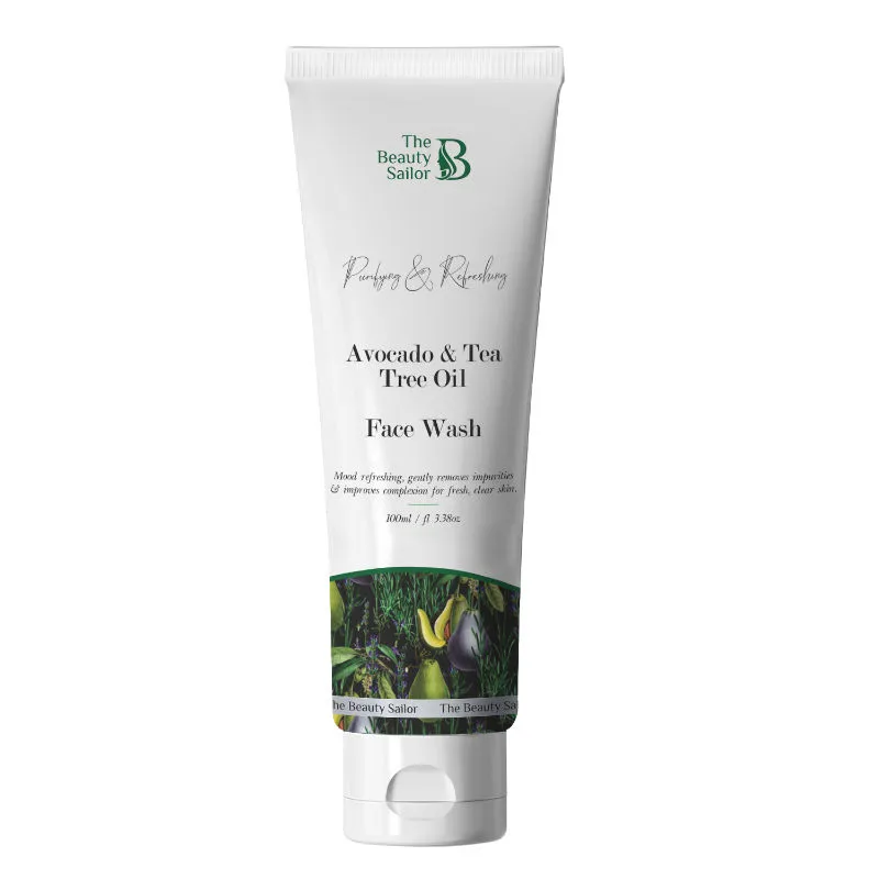 The Beauty Sailor Refreshing Avocado And Tea Tree Oil Face Wash