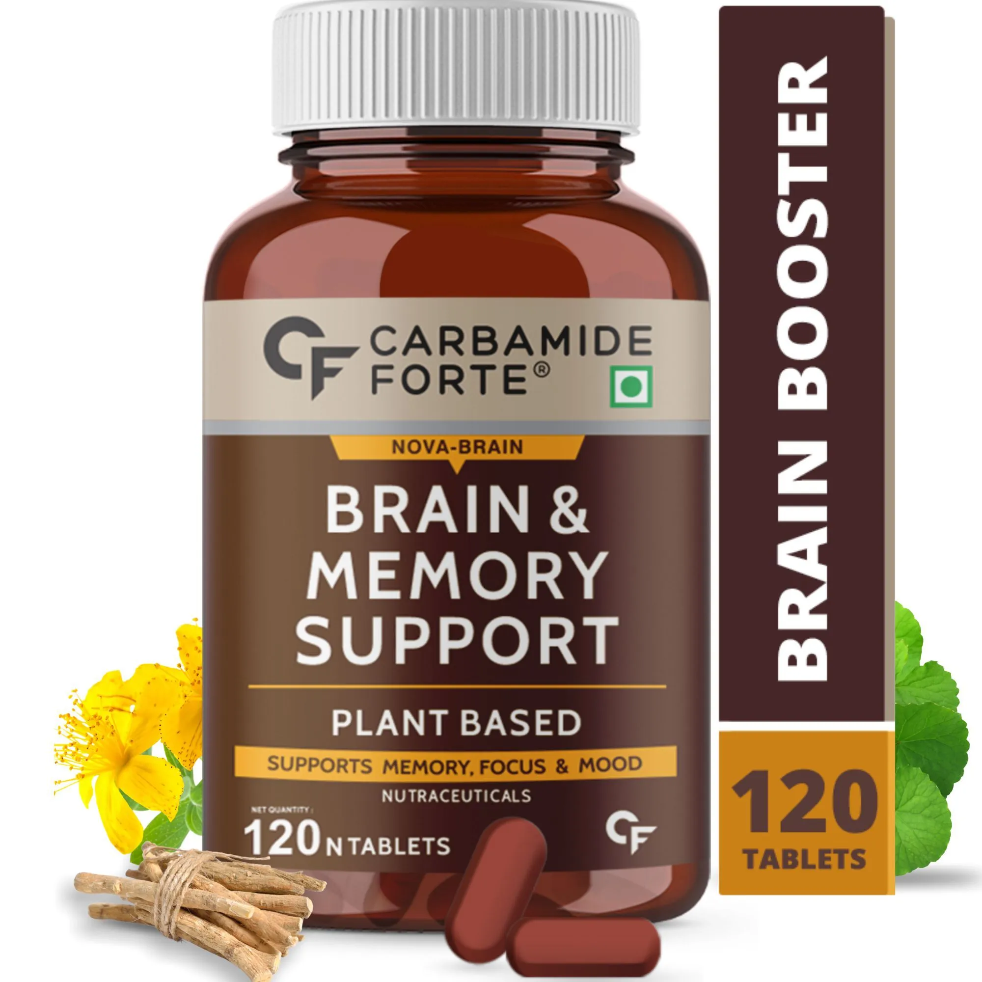 Carbamide Forte Brain & Memory Support Supplement Tablets