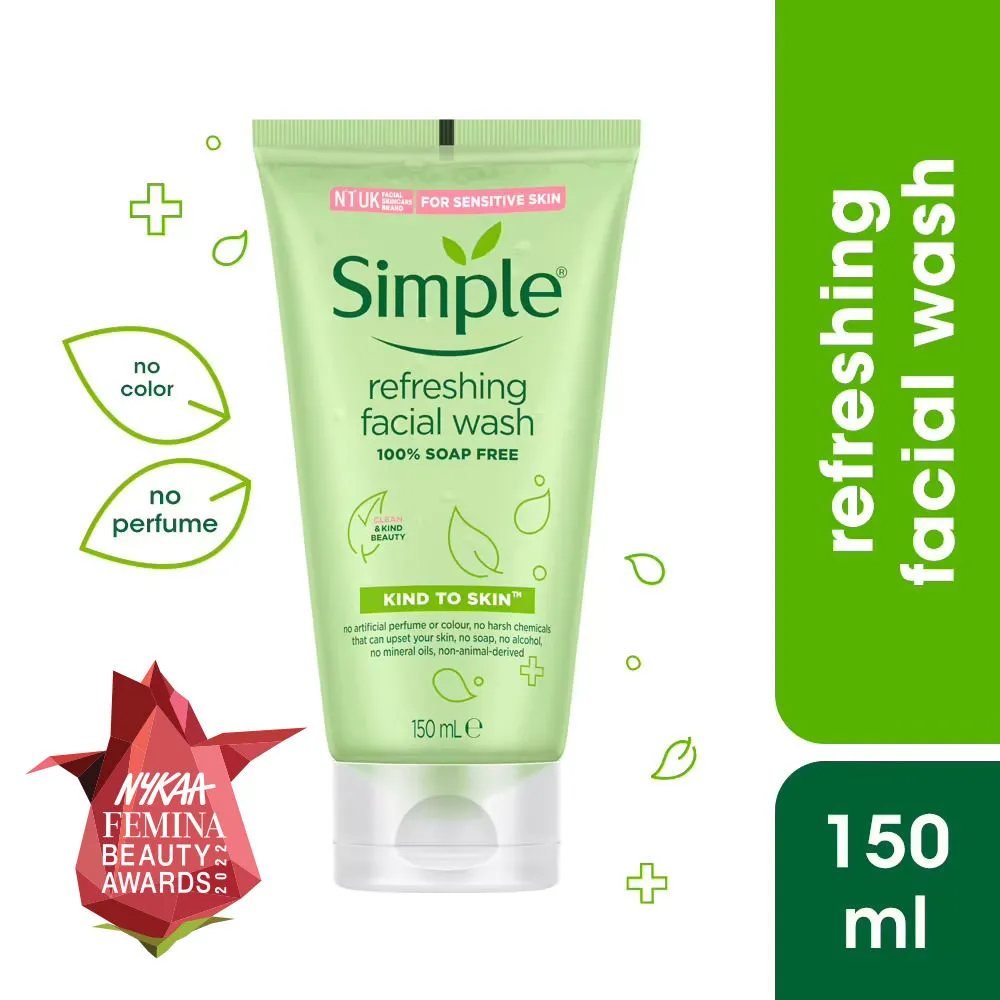 Simple Kind To Skin Refreshing Facial Wash