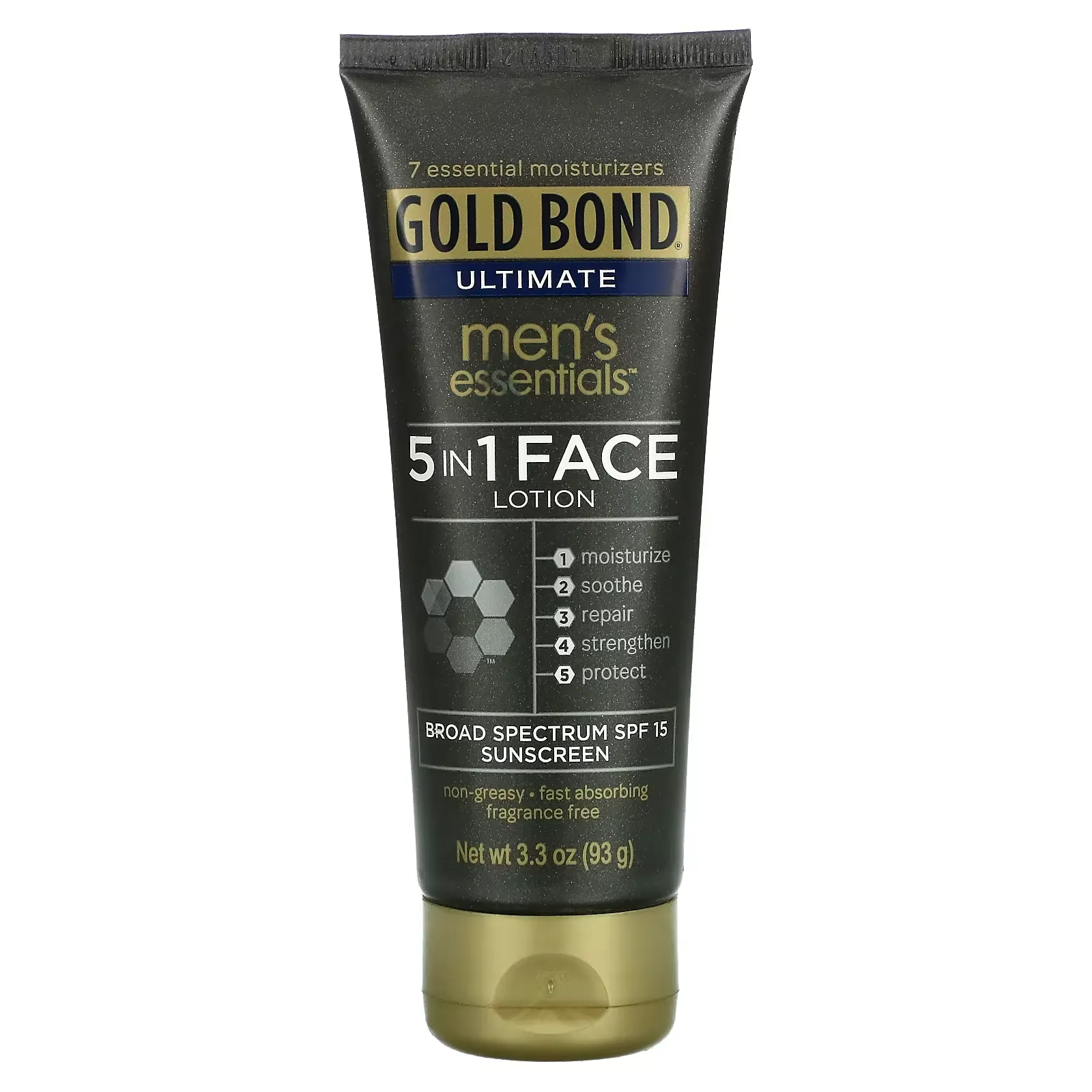 Ultimate, Men's Essential 5-In-1 Face Lotion, SPF 15, 3.3 oz (93 g)