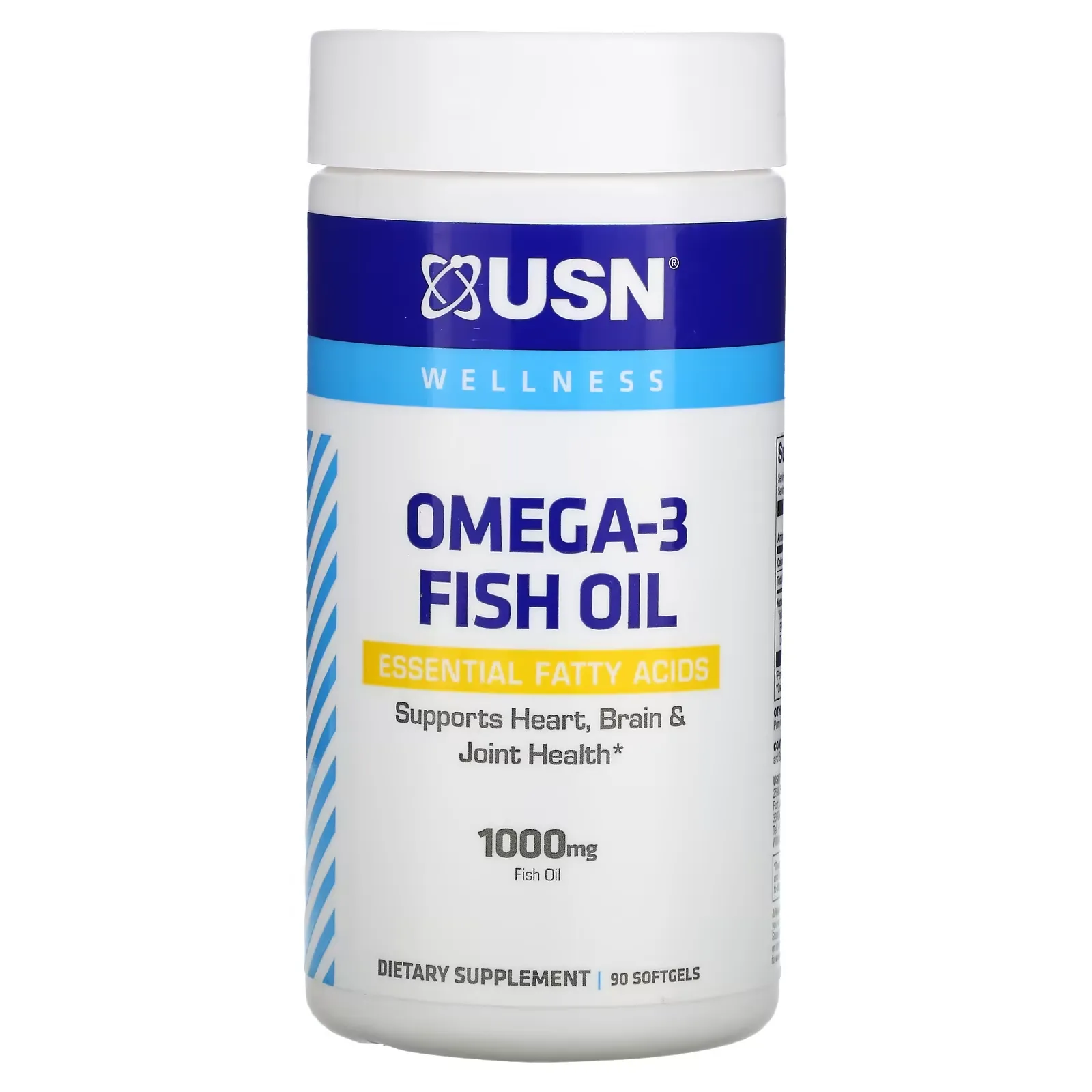 Omega-3 Fish Oil, 1,000 mg, 90 Softgels