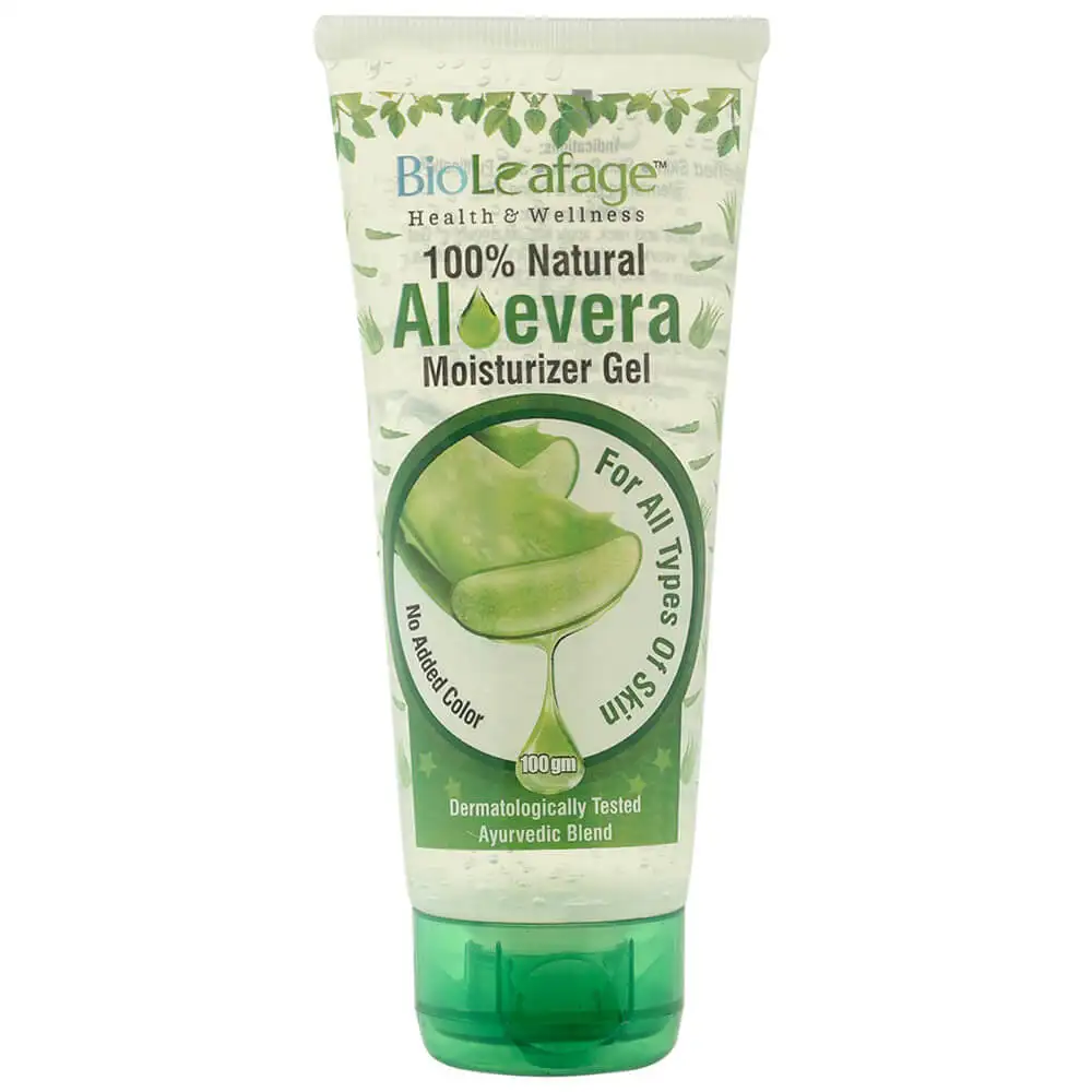 Bio Leafage Aloevera Moisturizer Gel,  100 g  for All Skin Types