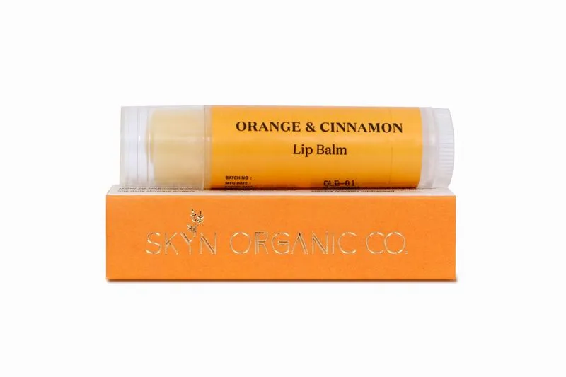 Skyn Organic Co. Orange And Cinnamon Lip Balm