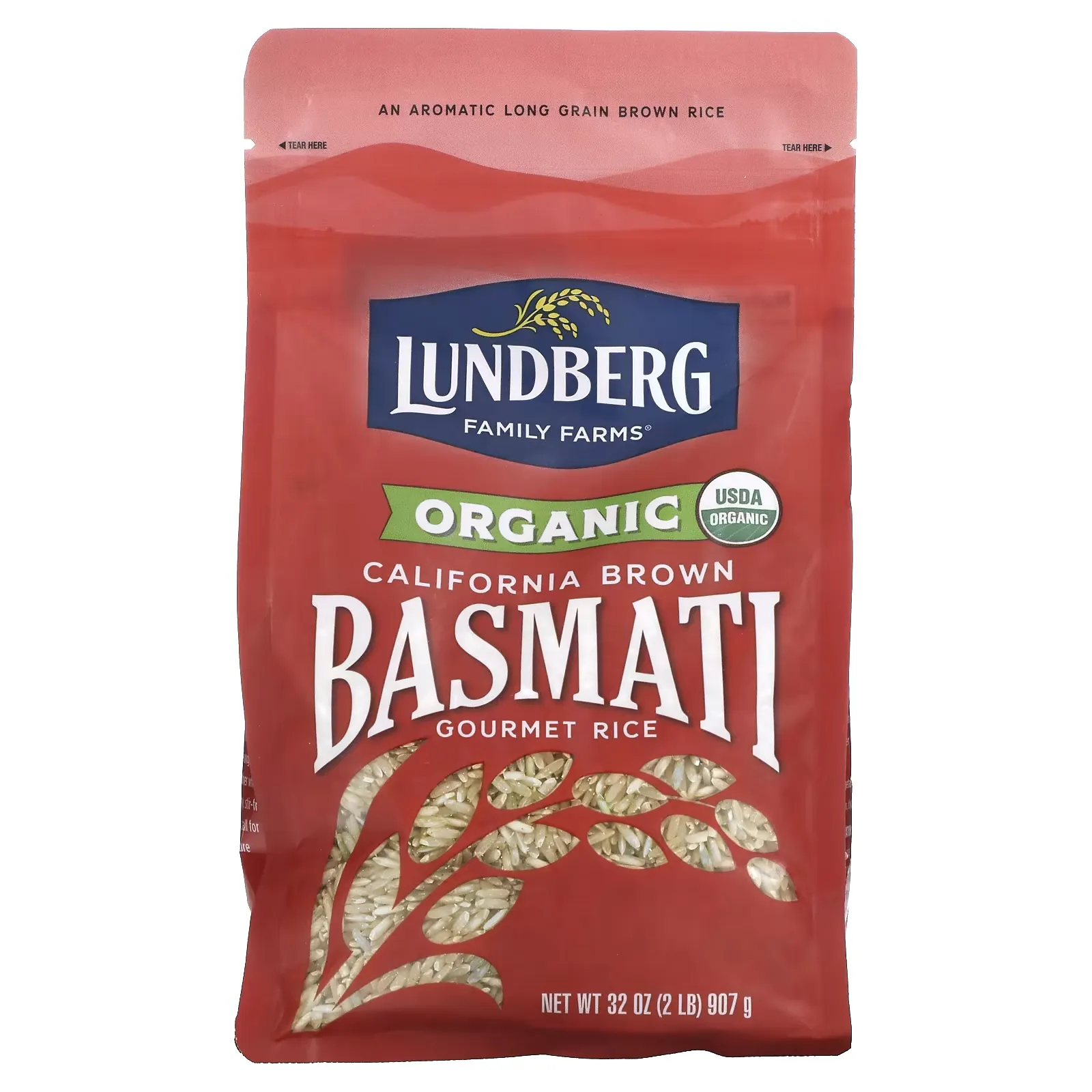 Organic California Brown Basmati Gourmet Rice, 32 oz (907 g)