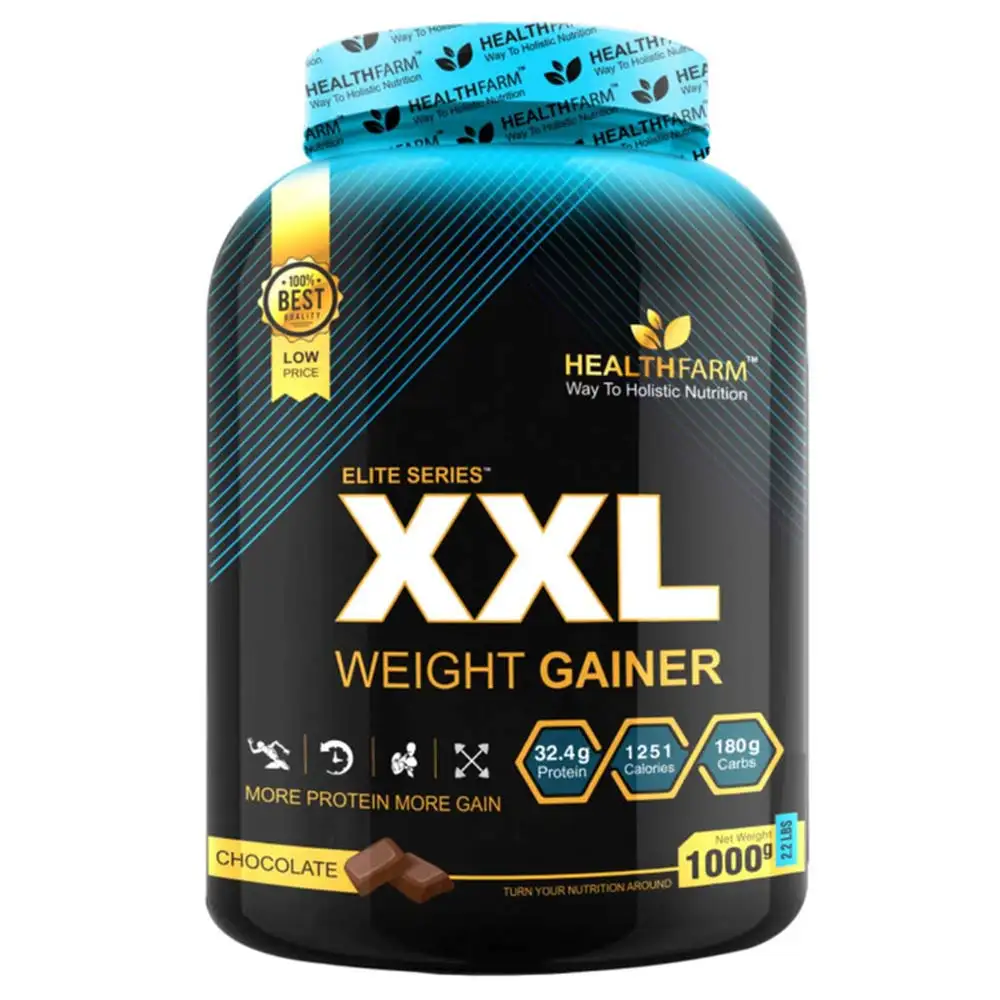 Healthfarm Elite Series XXL Weight Gainer,  6.6 lb  Chocolate