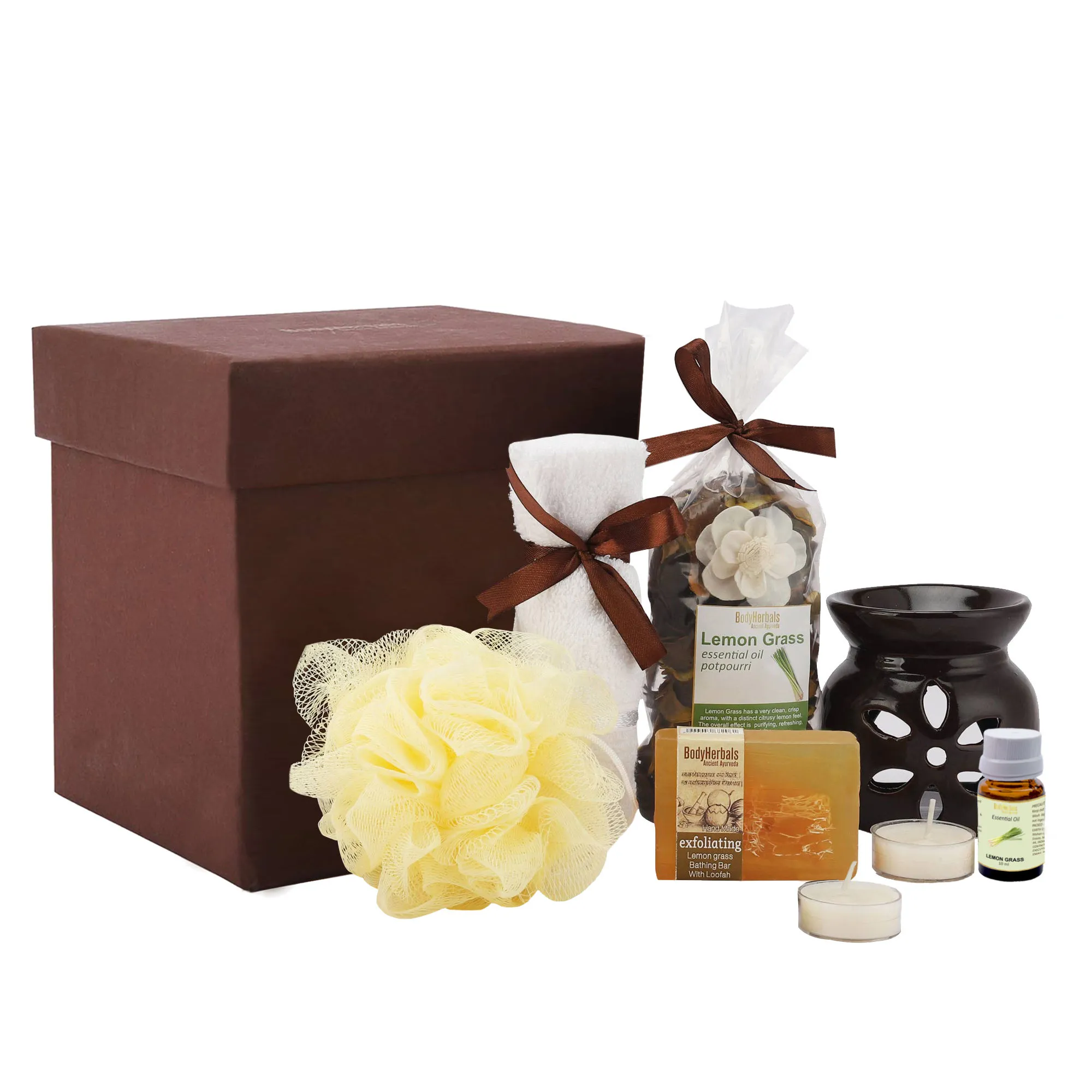 BodyHerbals Lemongrass Soap Spa Set