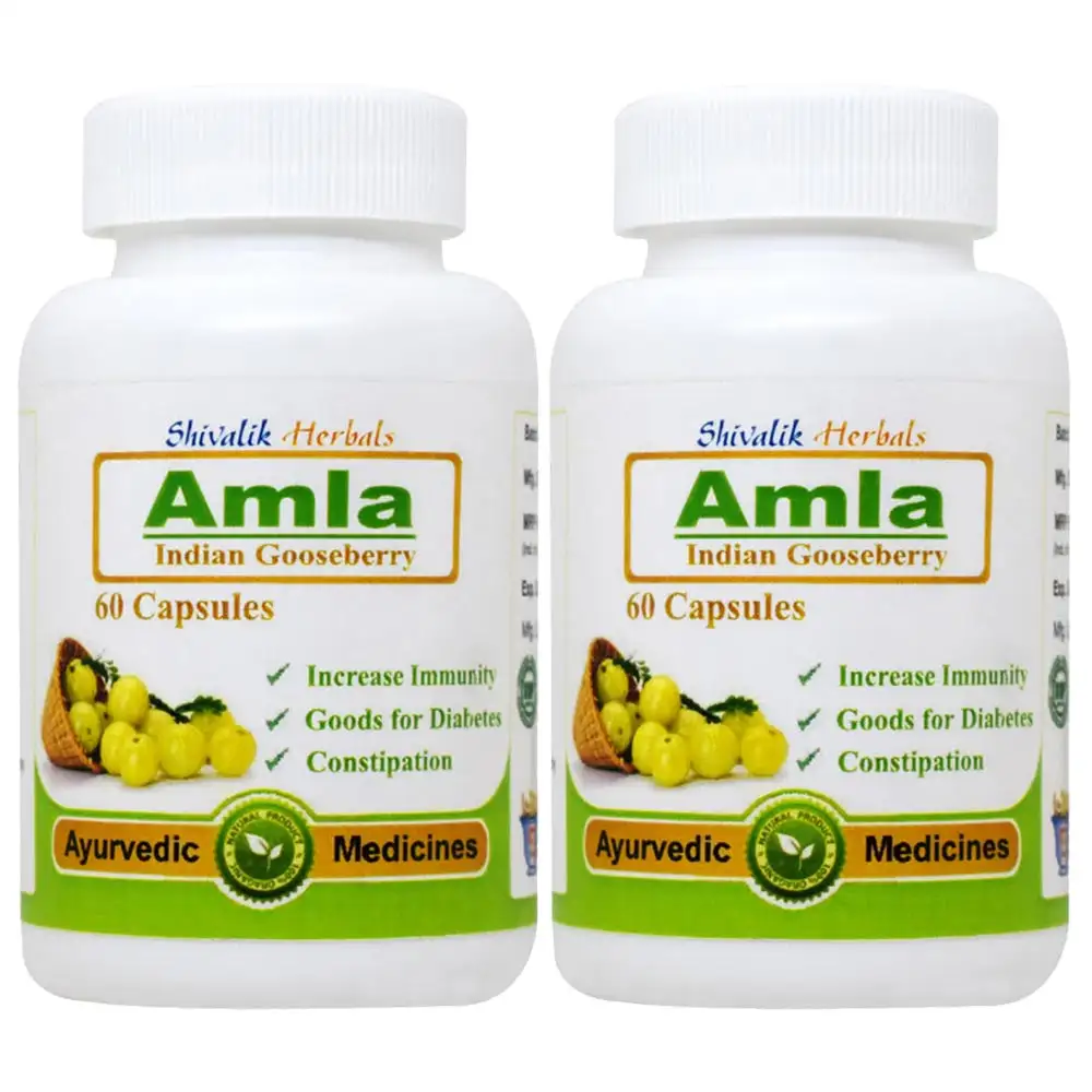 Shivalik Herbals Amla- Emblica Officinalis,  120 capsules