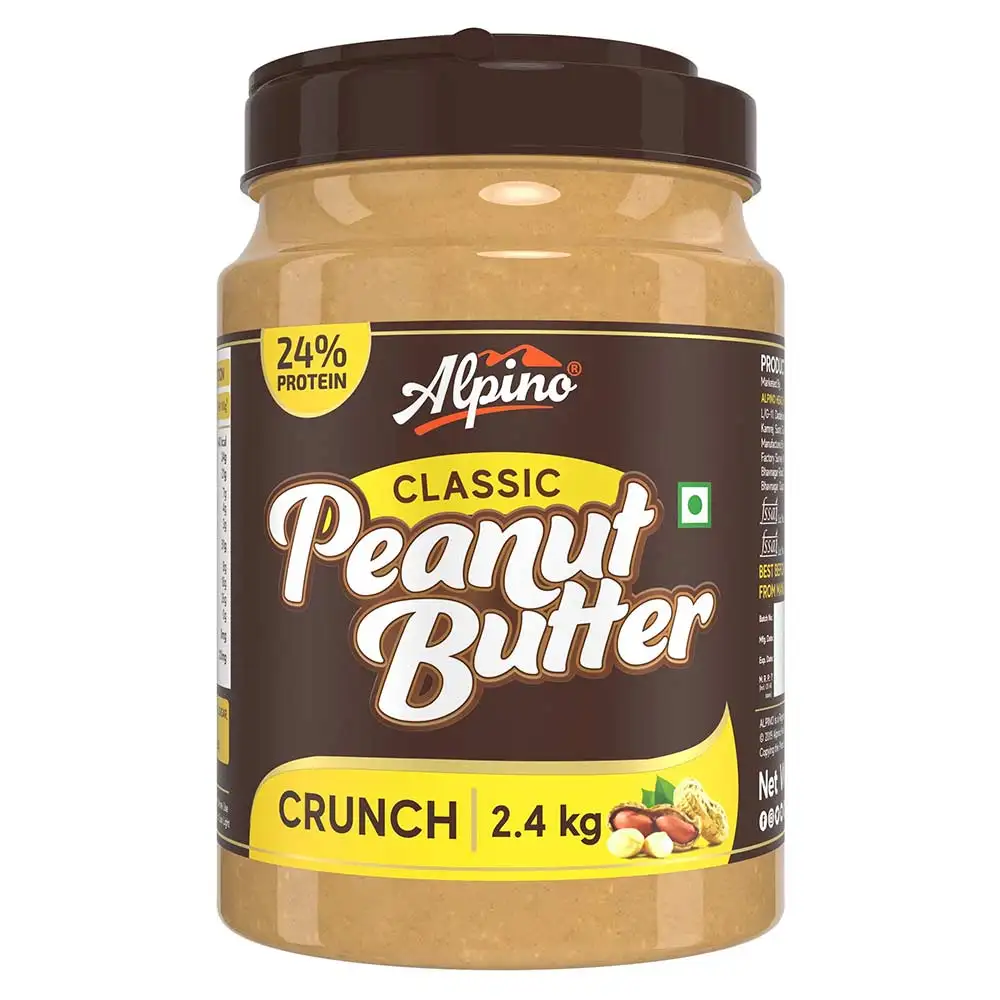 Alpino Classic Peanut Butter,  2.4 kg  Crunch