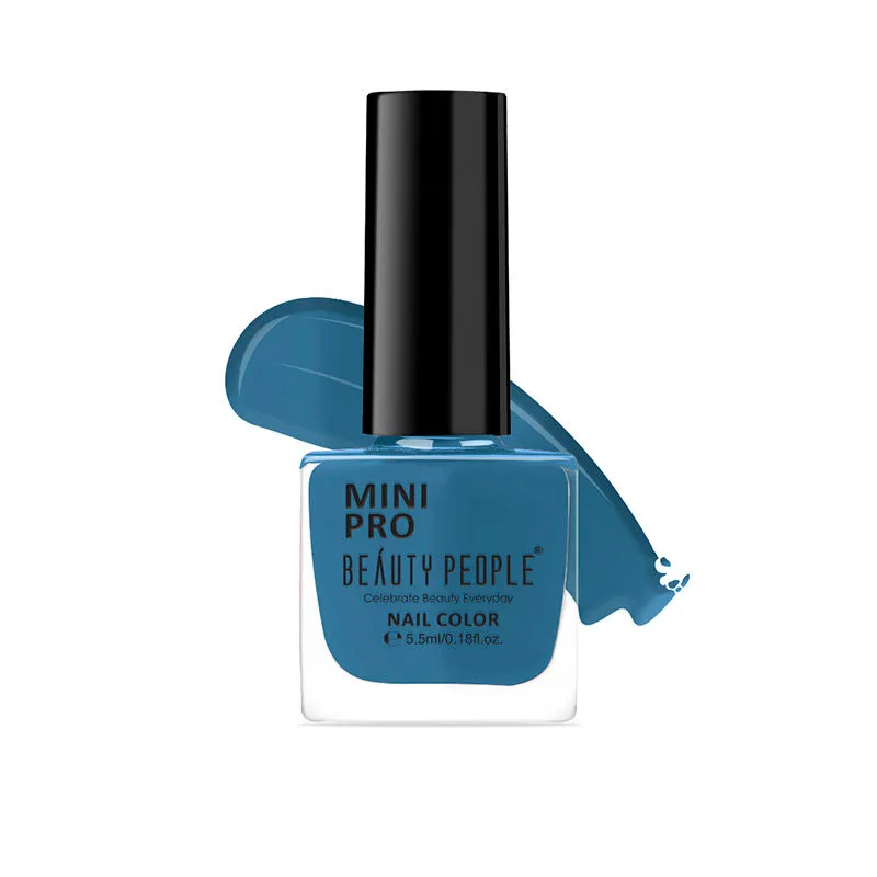 Beauty People Mini Pro Nail Paints - Blue Fossil 186