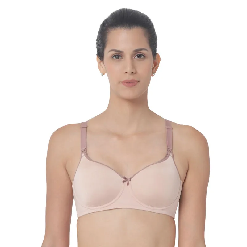 Triumph Mamabel 139 Wireless Padded Full Coverage Comfortable Maternity Bra - Nude (32E)