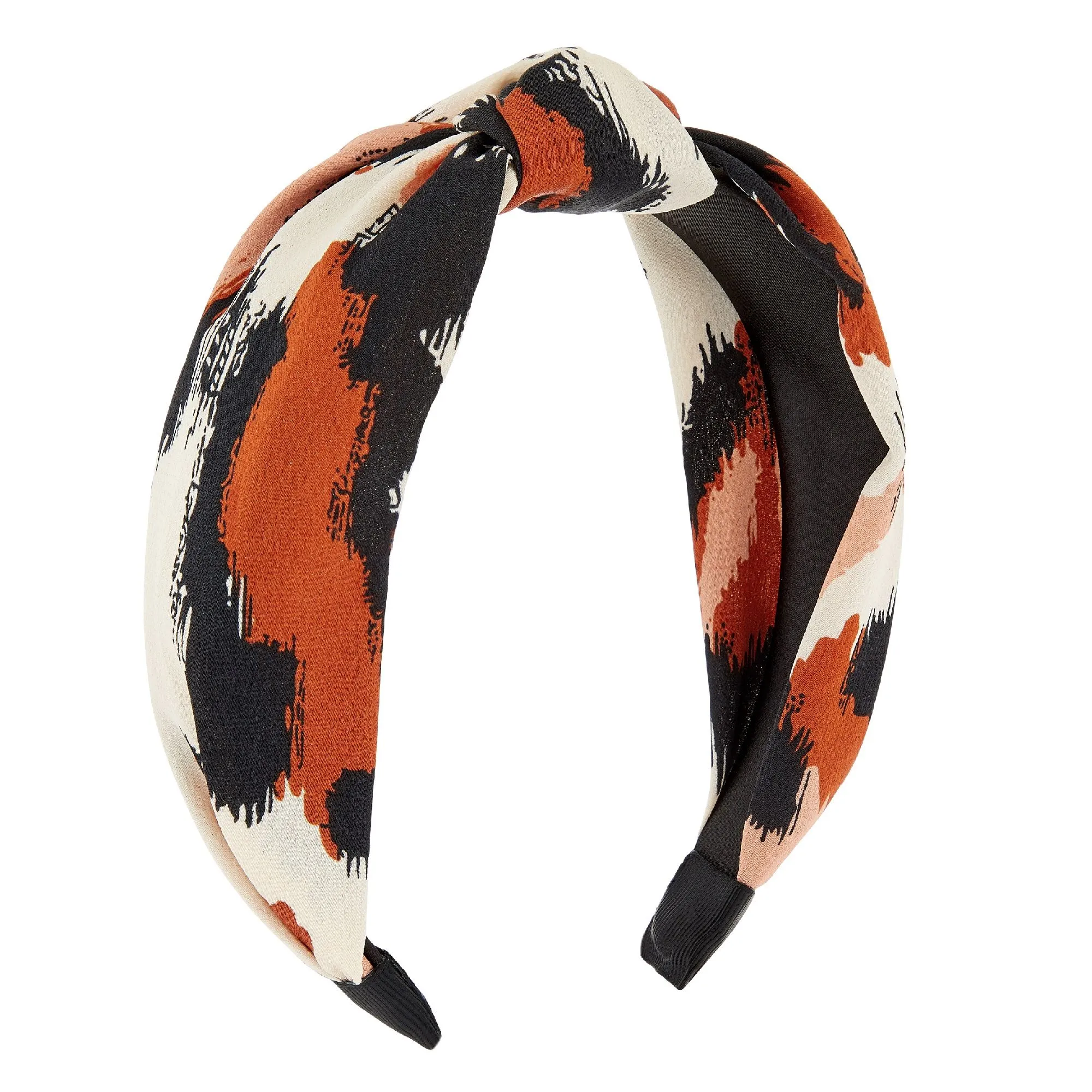 Accessorize London Laura Leopard Knot Headband